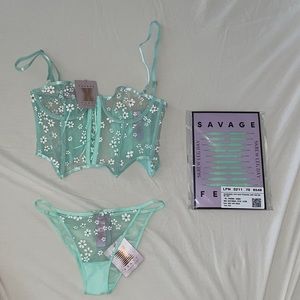 Brand new lingerie set. Savage Fenty